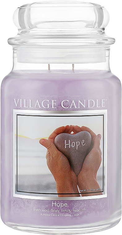 Scented Candle in Jar - Village Candle Hope — photo N2