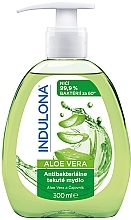 Aloe Vera Antibacterial Liquid Soap - Indulona Aloe Vera Antibacterial Liquid Soap — photo N1