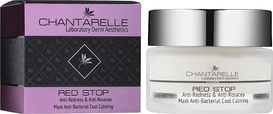 Sensitive Skin Mask - Chantarelle Anti Redness Anti Bacterial Rosacea Mask  — photo N2