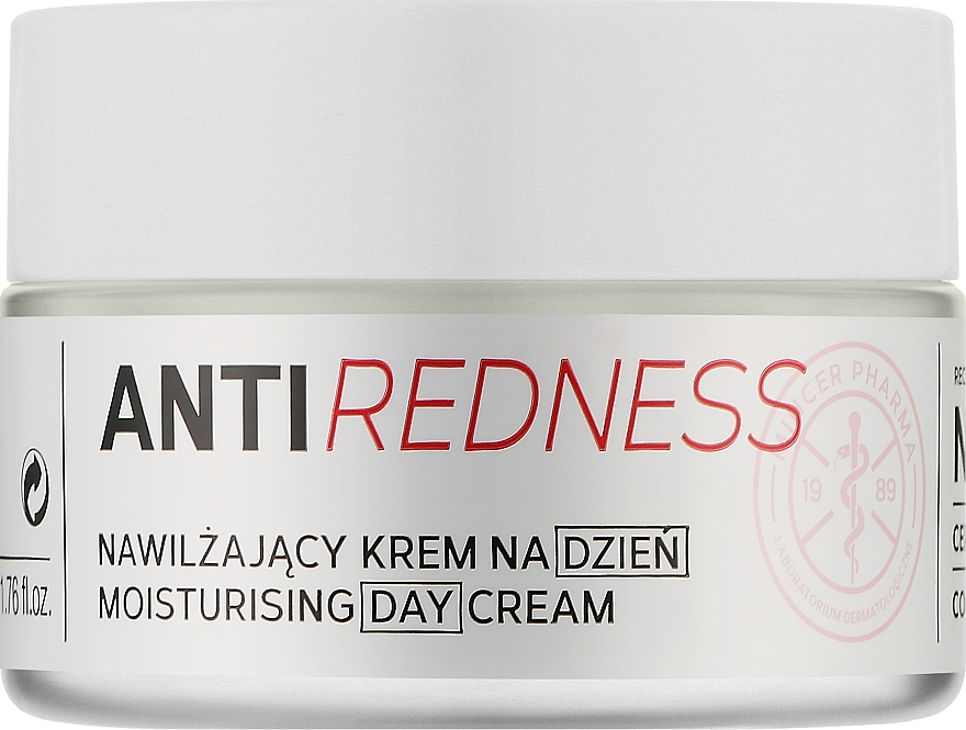 Moisturizing Anti Spider Veins Day Cream - Mincer Anti Redness 1201 — photo N1