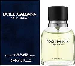 Dolce & Gabbana Pour Homme - Eau de Toilette — photo N2