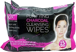 Fragrances, Perfumes, Cosmetics Activated Charcoal Makeup Remover Napkin Set - Xpel Marketing Ltd Body Care Purifying Charcoal Cleansing Facial Makeup Remover