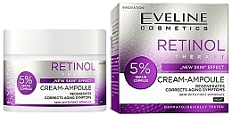 Fragrances, Perfumes, Cosmetics Anti-Aging Face Cream Ampoule - Eveline Cosmetics Retinol Therapy Cream-Ampoule