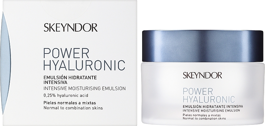 Intense Moisturizing Emulsion - Skeyndor Power Hyaluronic Intensive Moisturizing Emulsion — photo N2