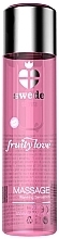 Fragrances, Perfumes, Cosmetics Sparkling Strawberry Wine Massage Gel - Swede Fruity Love Massage Warming Sensation Sparkling Strawberry Wine