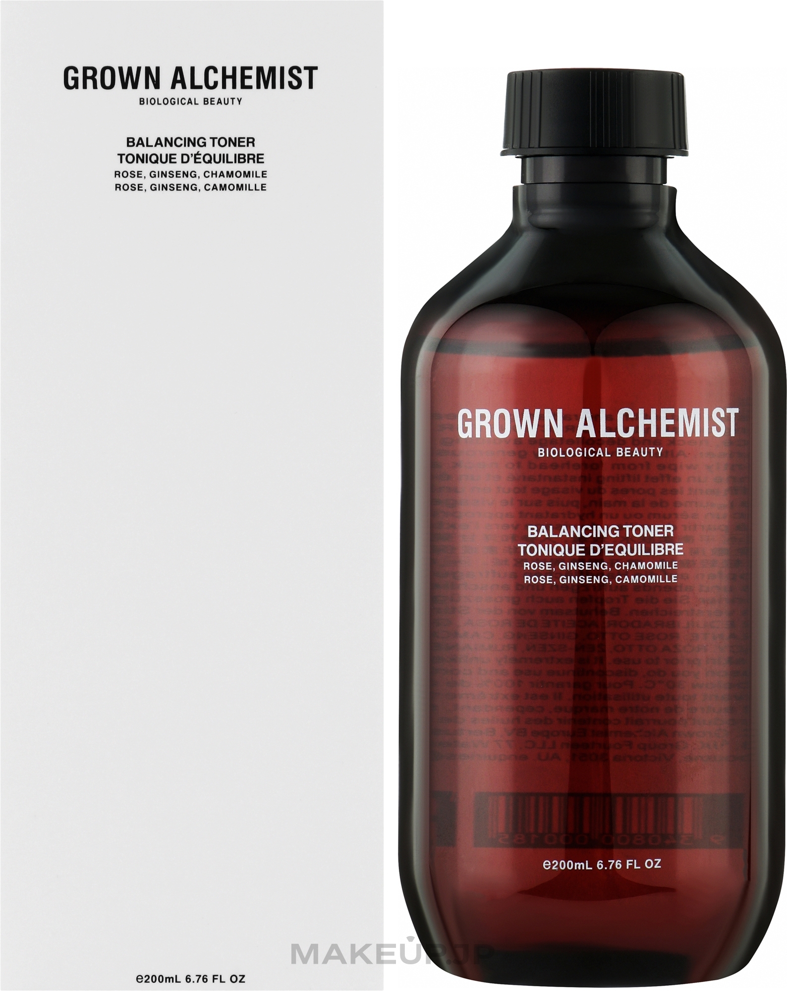 Balancing Toner - Grown Alchemist Balancing Toner: Rose Absolute, Ginseng & Chamomile — photo 200 ml