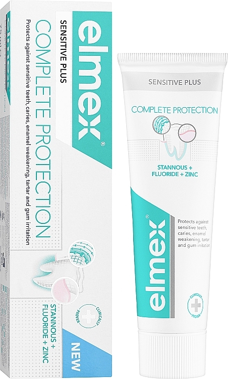 Complete Protection Toothpaste - Elmex Sensitive Plus Toothpaste — photo N2