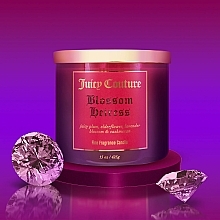 Scented Сandle - Juicy Couture Blossom Heiress Fine Fragrance Candle — photo N3