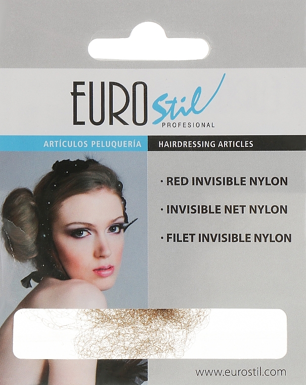Nylon Hair Net, light-brown, 01046/65 - Eurostil — photo N8