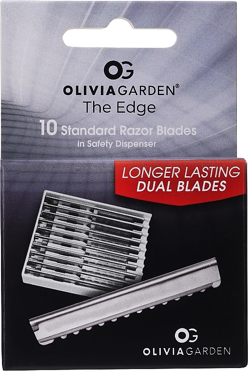 Razor Blades, 10pcs - Olivia Garden The Edge — photo N1