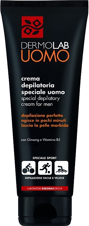 Men's Depilatory Cream  - Dermolab Uomo Depilatory Cream — photo N2