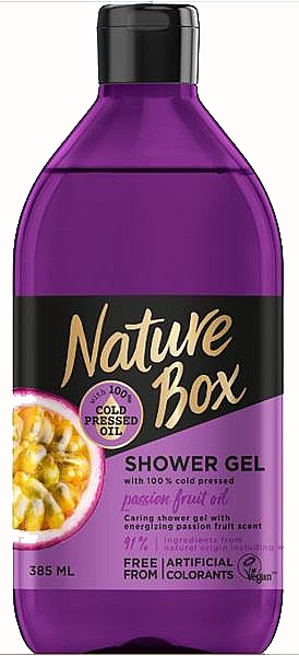 Shower Gel - Nature Box Passion Fruit oil Shower Gel — photo N1