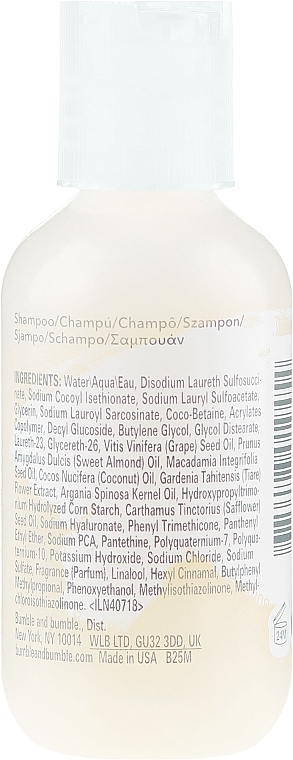 Sulfate-Free Oil Complex Shampoo - Bumble And Bumble Hairdresser's Invisible Oil Sulfate Free Shampoo Travel Size — photo N2