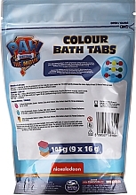 Fizzy Color Bath Tabs - Nickelodeon Paw Patrol Movie Colour Bath Tabs — photo N2