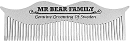 Fragrances, Perfumes, Cosmetics Moustache Brush - Mr. Bear Family Moustache Steel Comb