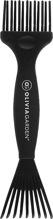 Hair Comb & Brush Cleaner - Olivia Garden Brush Cleaner Mini Black — photo N1