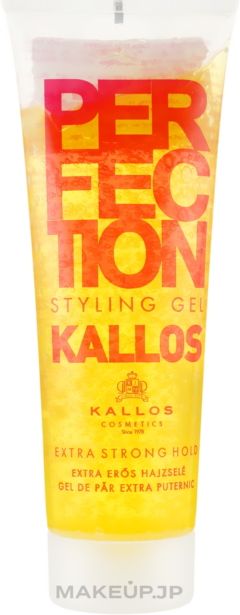 Extra Strong Hold Highlighting Hair Gel - Kallos Cosmetics — photo 250 ml