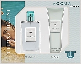 Titto Bluni Acqua Donna - Set (edt/75ml + b/lot/100ml) — photo N1