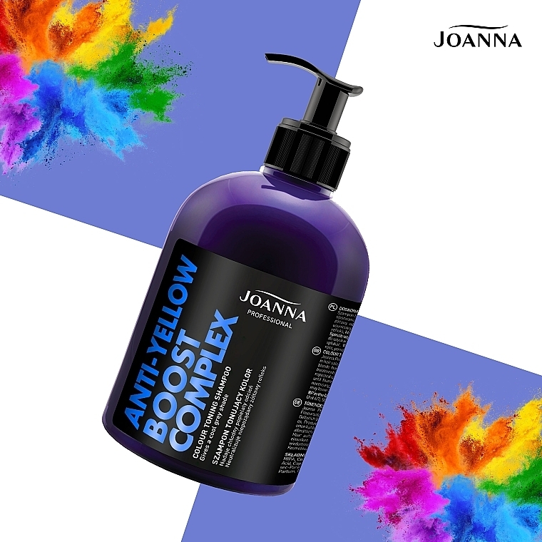 Repair Shampoo for Blonde & Gray Hair - Joanna Professional Color Revitalizing Shampoo — photo N5