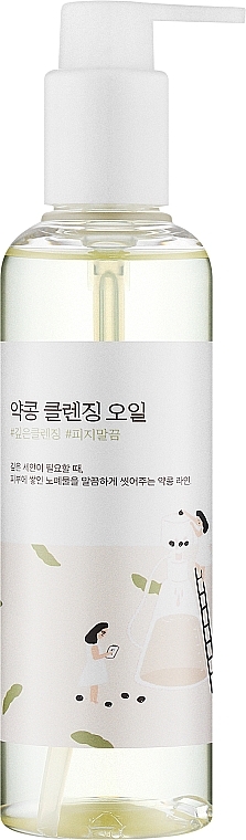 Nourishing Hydrophilic Oil with Black Soy Bean Extract - Round Lab Soybean Cleansing Oil — photo N1