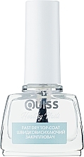 Fast Dry Top Coat - Quiss Healthy Nails №7 Fast Dry Top Coat — photo N1