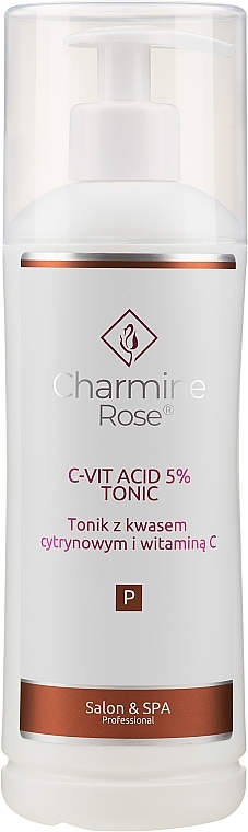 Citric acid and vitamin C Tonic - Charmine Rose C-Vit Acid 5% — photo N3