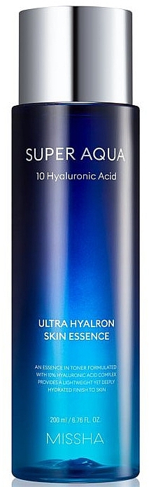 Moisturizing Face Essence - Missha Super Aqua Ultra Hyalron Skin Essence — photo N2