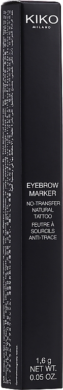 Brow Marker - Kiko Milano Eyebrow Marker — photo N2