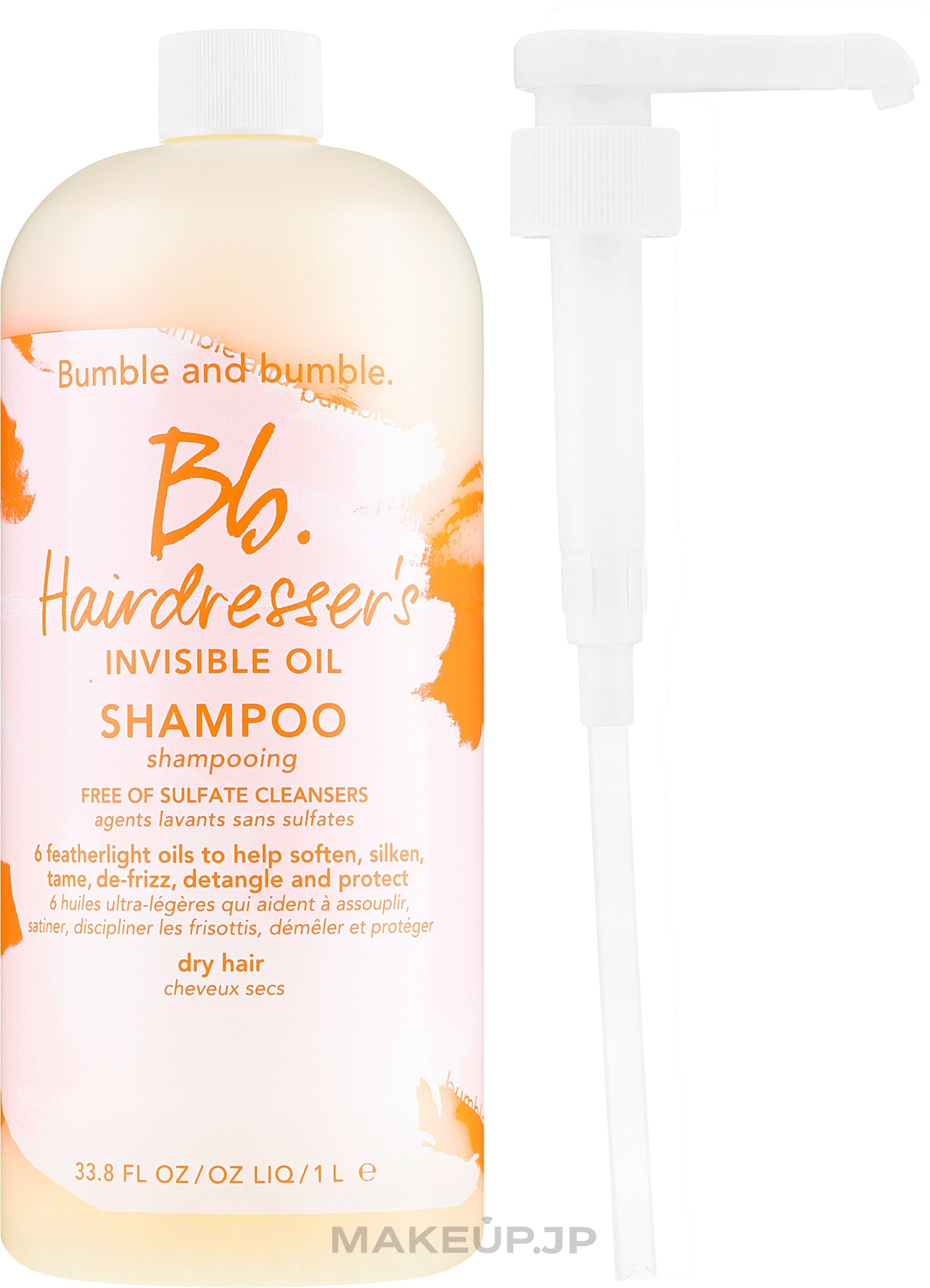Sulfate-Free Oil Complex Shampoo - Bumble And Bumble Hairdresser's Invisible Oil Sulfate Free Shampoo — photo 1000 ml