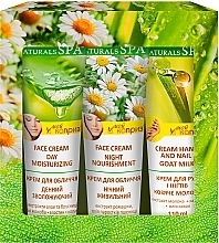 Fragrances, Perfumes, Cosmetics Set - Natural Spa (cr/100ml + cr/100ml + cr/110ml)