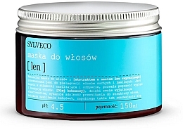 Linseed Hair Mask - Sylveco Hair Mask Linen — photo N2