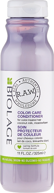 Color-Treated Hair Conditioner - Biolage R.A.W. Color Care Conditioner — photo N1