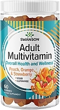 Fragrances, Perfumes, Cosmetics Peach, Orange and Strawberry Adult Multivitamin - Swanson Adult Multivitamin, Peach, Orange & Strawberry