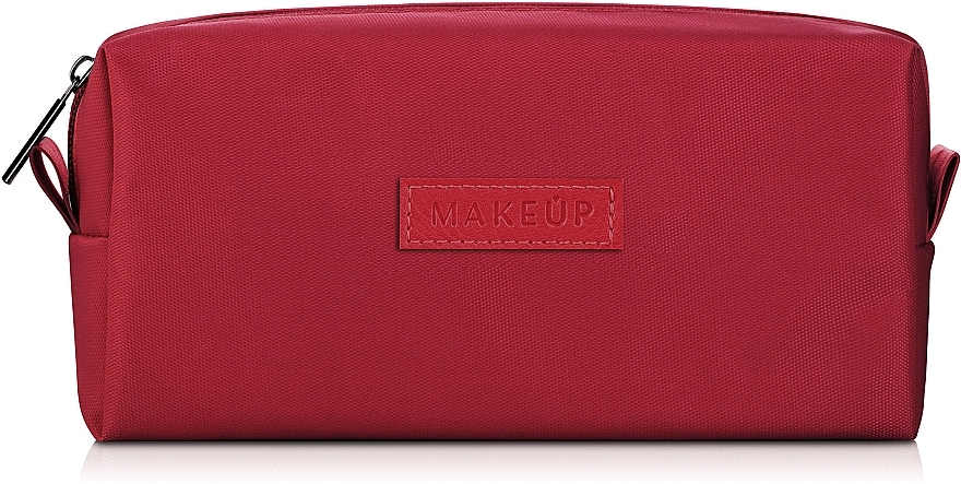 Red Makeup Bag 'Girl's Travel' (unfilled, 18 x 11 x 6 cm) - MAKEUP — photo N2