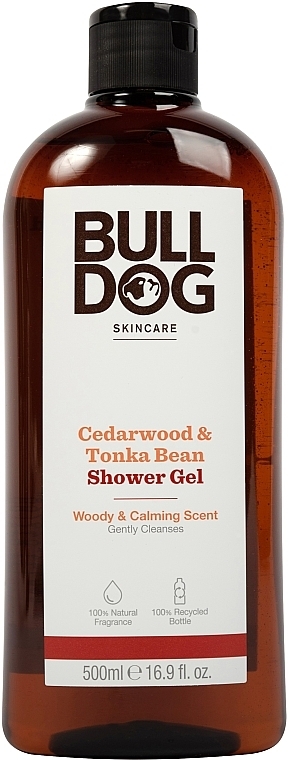 Cedarwood & Tonka Bean Shower Gel - Bulldog Skincare Cedarwood&Tonka Bean Shower Gel	 — photo N1