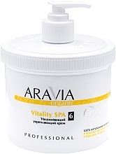 Fragrances, Perfumes, Cosmetics Moisturizing Firming Cream - Aravia Professional Organic Vitality SPA