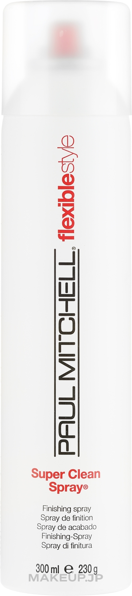 Medium Hold Hair Spray - Paul Mitchell Flexible Style Super Clean Spray — photo 300 ml