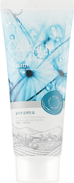 Cleansing Foam - 3W Clinic Collagen Foam Cleansing — photo N2