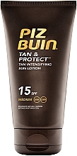 Body Lotion - Piz Buin Tan & Protect Tan Intensifying Lotion SPF15 — photo N8