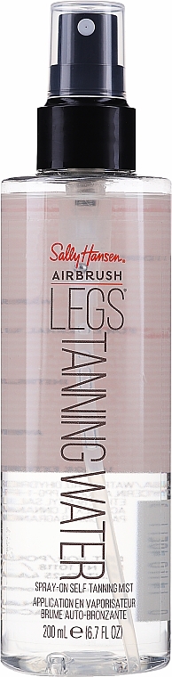 Self-Tanning Spray - Sally Hansen Airbrush Legs Tanning Water — photo N1