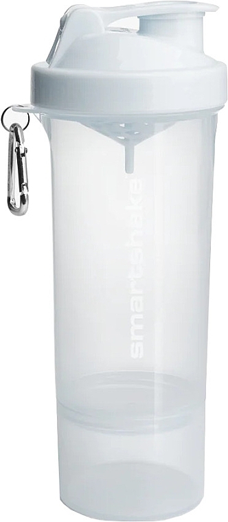 Shaker, 500 ml - SmartShake Slim White — photo N1