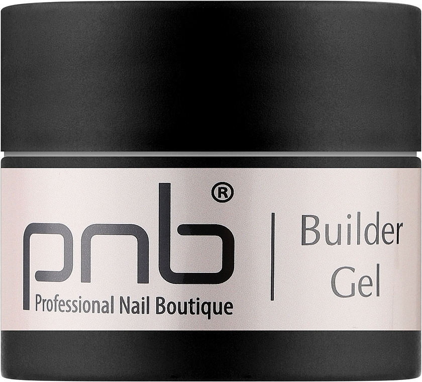 Single-Phase Modeling Gel, transparent pink - PNB UV/LED One Phase Builder Gel Crystal Pink — photo N1