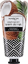 Fragrances, Perfumes, Cosmetics Coconut & Pineapple Nourishing Hand Cream - Marion Coconut & Pineapple