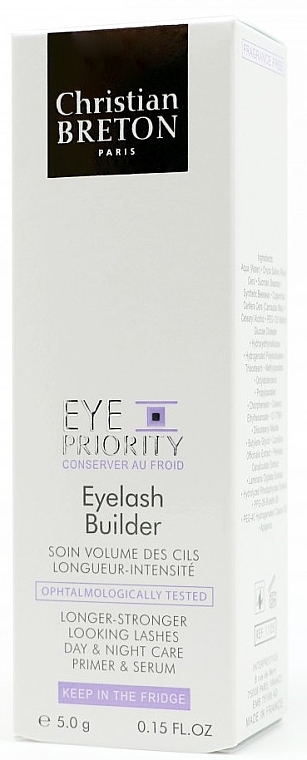 Strengthening & Lash Growth Stimulating Treatment - Christian Breton Eye Priority Eyelash Builder — photo N3