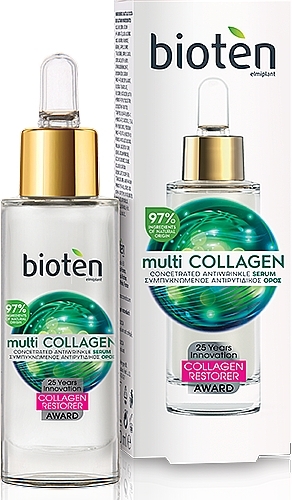 Anti-Wrinkle Serum - Bioten Multi Collagen Serum — photo N2