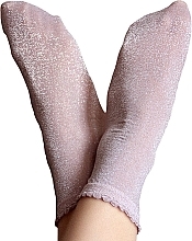 Women Socks 'Maya', 30 Den, rosa-polvere - Veneziana — photo N8