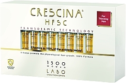 Fragrances, Perfumes, Cosmetics Anti-Hair Loss Ampoules for Women - Crescina Transdermic HFSC Woman 1300