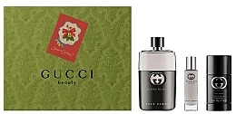 Gucci Guilty Pour Homme - Set (edt/90ml + deo/75ml + edt/15ml)  — photo N1