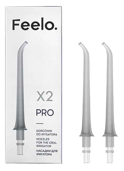 Irrigator Nozzles - Feelo Pro X2 Nozzles For The Oral Irrigator — photo N1