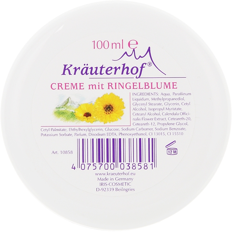 Universal Cream with Calendula Extract - Krauterhof Calendula Cream — photo N1